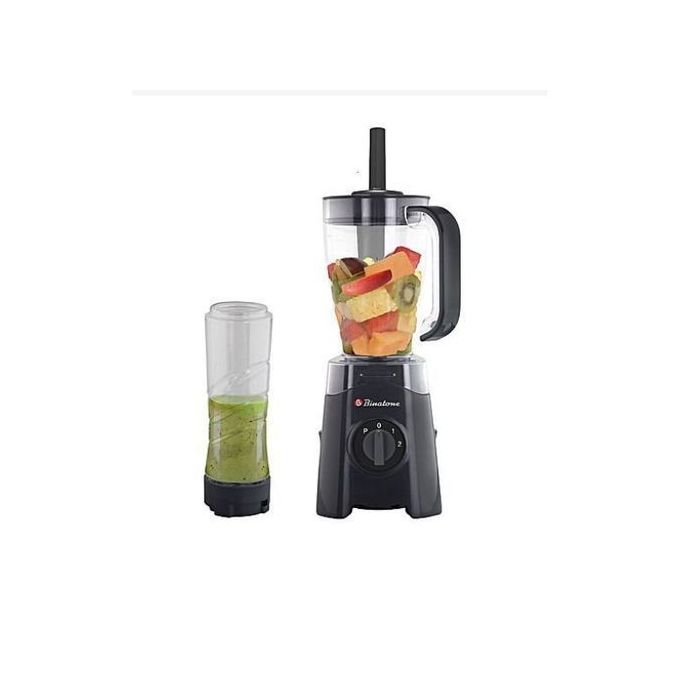 Binatone Binatone Tough Electric Blender 1.25L + Smoothie Maker - 0.5L - Black/White